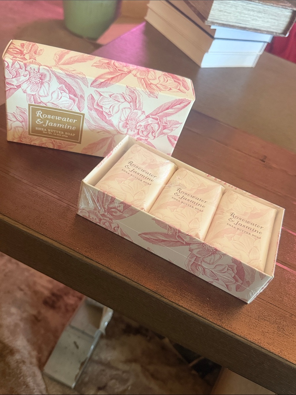 Shea Butter Soap Gift Set - Pink
